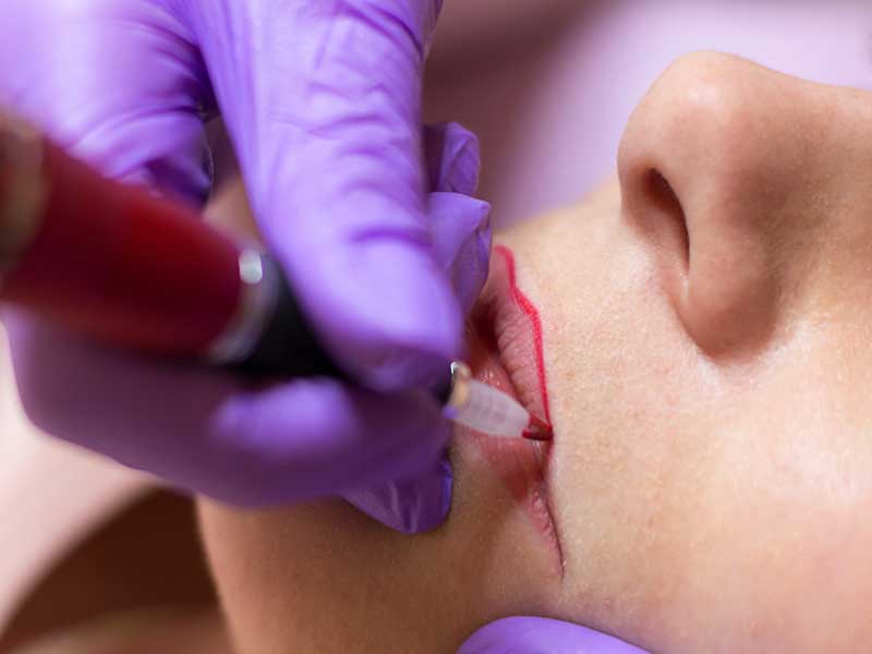 Delineado de Labios