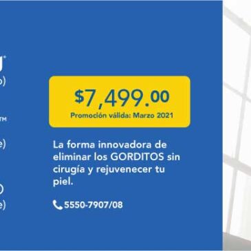 Coolsculpting® + X-Wave + Drenaje Linfático, Marzo 2021