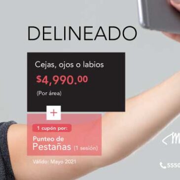 Delineado + Punteo de Pestañas
